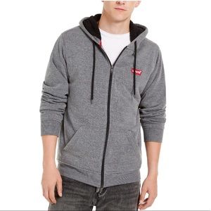 Levi’s | Men’s Fleece Lined Full Zip Hoodie - M